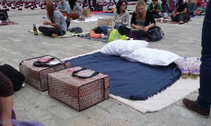 London Somerset House blankets