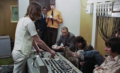 Alan Parsons in Apple Studio in Peter Jackson documentary
