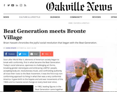 Chris Stoate's Oakville News article on Brian Hassett